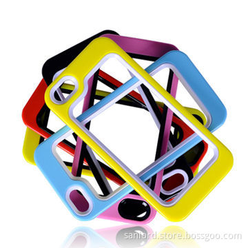 iPhone 4s Bumpers, Made of PC + TPU Material, OEM Orders Are Welcome
